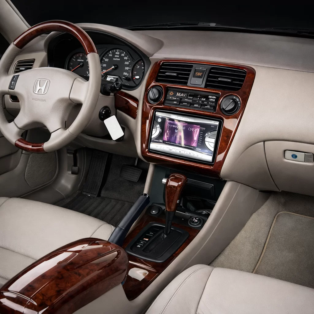 Honda Accord Euro 06.98-02.02 Habillage Décoration de Tableau de Bord 11-Pièce Honda Accord Euro 06.98-02.02 Habillage Décoration de Tableau de Bord 11-Pièce