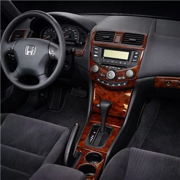 Honda Accord EX 2003-2007 Basic Set, Automatic Gear, Automatic A/C, 2 Doors Interior BD Dash Trim Kit