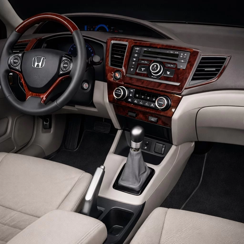 Honda Civic 2012-UP Sedan, With NAVI BD Décoration de tableau de bord