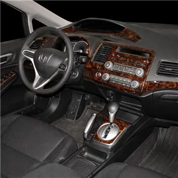 Honda Civic 2006-2011 4 Doors, Without NAVI system BD innenausstattung armaturendekor cockpit dekor Honda Civic 2006-2011 4 Doors, Without NAVI system BD innenausstattung armaturendekor cockpit dekor