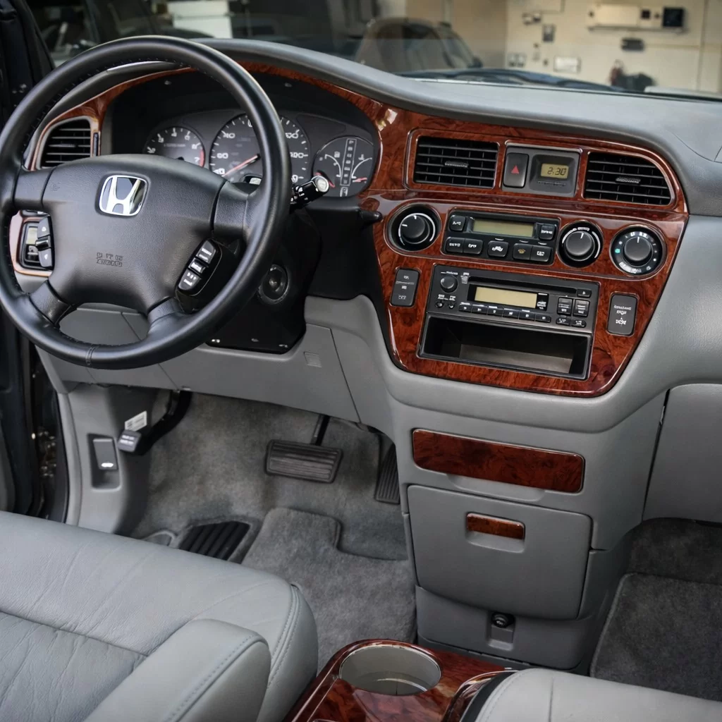 Honda Odyssey 1999-2004 Without NAVI system, 26 Parts Mascherine sagomate per rivestimento cruscotti 