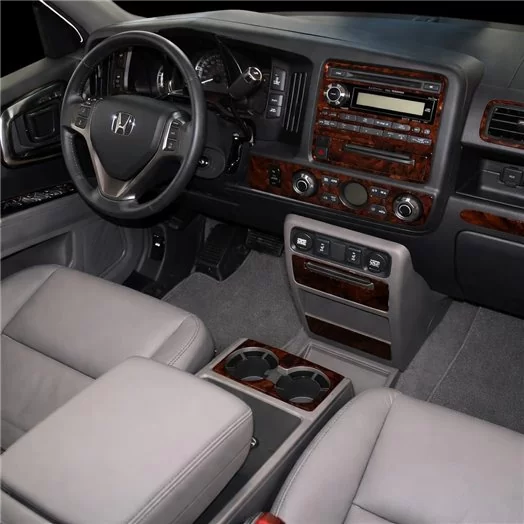 Honda Ridgeline 2009-UP Full Set, Automatic Gear, Without NAVI BD Interieur Dashboard Bekleding Volhouder