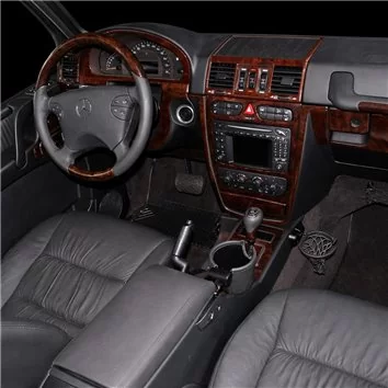 Mercedes Benz G Class 2002-UP Voll Satz, OEM Compliance, 25 Parts set BD innenausstattung armaturendekor cockpit dekor