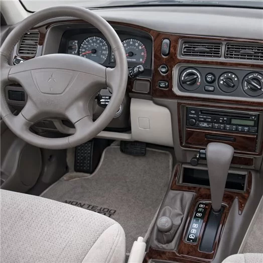 Mitsubishi Pajero Sport/Montero Sport 1998-2008 Without Overhead, 24 Parts Mascherine sagomate per rivestimento cruscotti 