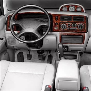 Mitsubishi L 200 09.96-07.07 Habillage Décoration de Tableau de Bord 16-Pièce