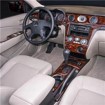 Mitsubishi Outlander 2003-2004 Full Set, Automatic Gear BD Interieur Dashboard Bekleding Volhouder