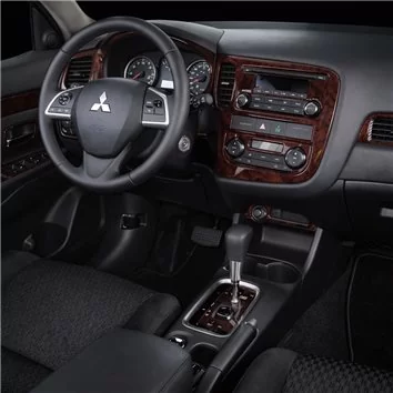 Mitsubishi Outlander 2013-2021 Mittelkonsole Armaturendekor WHZ Cockpit Dekor 35 Teilige