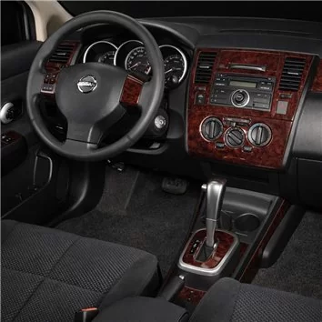 Nissan Versa-Almera 2007 Mittelkonsole Armaturendekor WHZ Cockpit Dekor 18 Teilige
