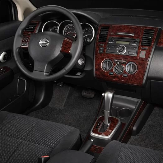 Nissan Versa-Almera 2007 Interior WHZ Dashboard trim kit 18 Parts