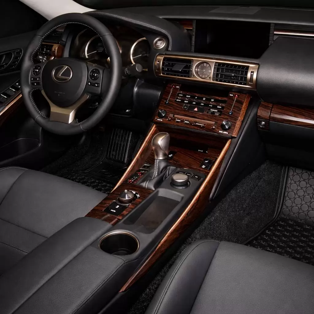 Lexus IS 2013-2022 3D Inleg dashboard Interieurset aansluitend en pasgemaakt op he 47-Teile