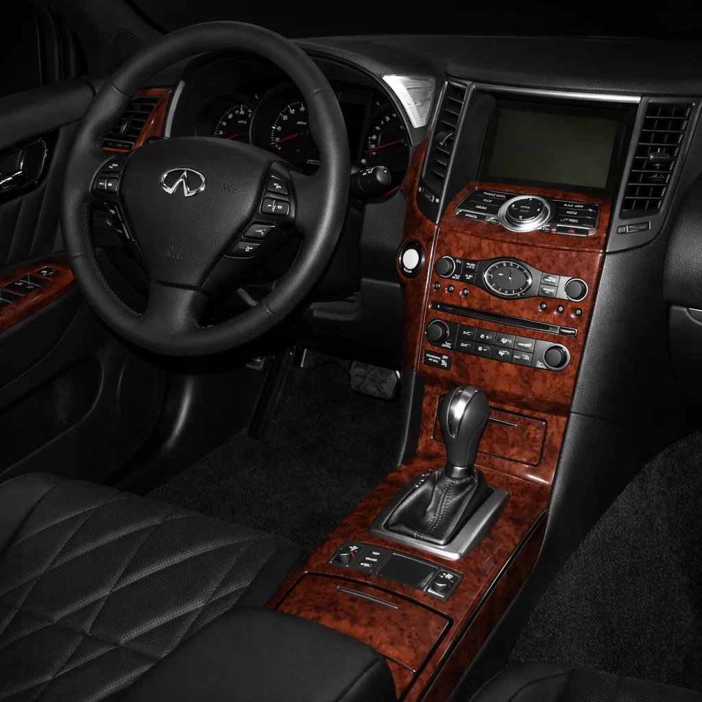 Infiniti FX S51 2009-2017 Habillage Décoration de Tableau de Bord 29 Pièce