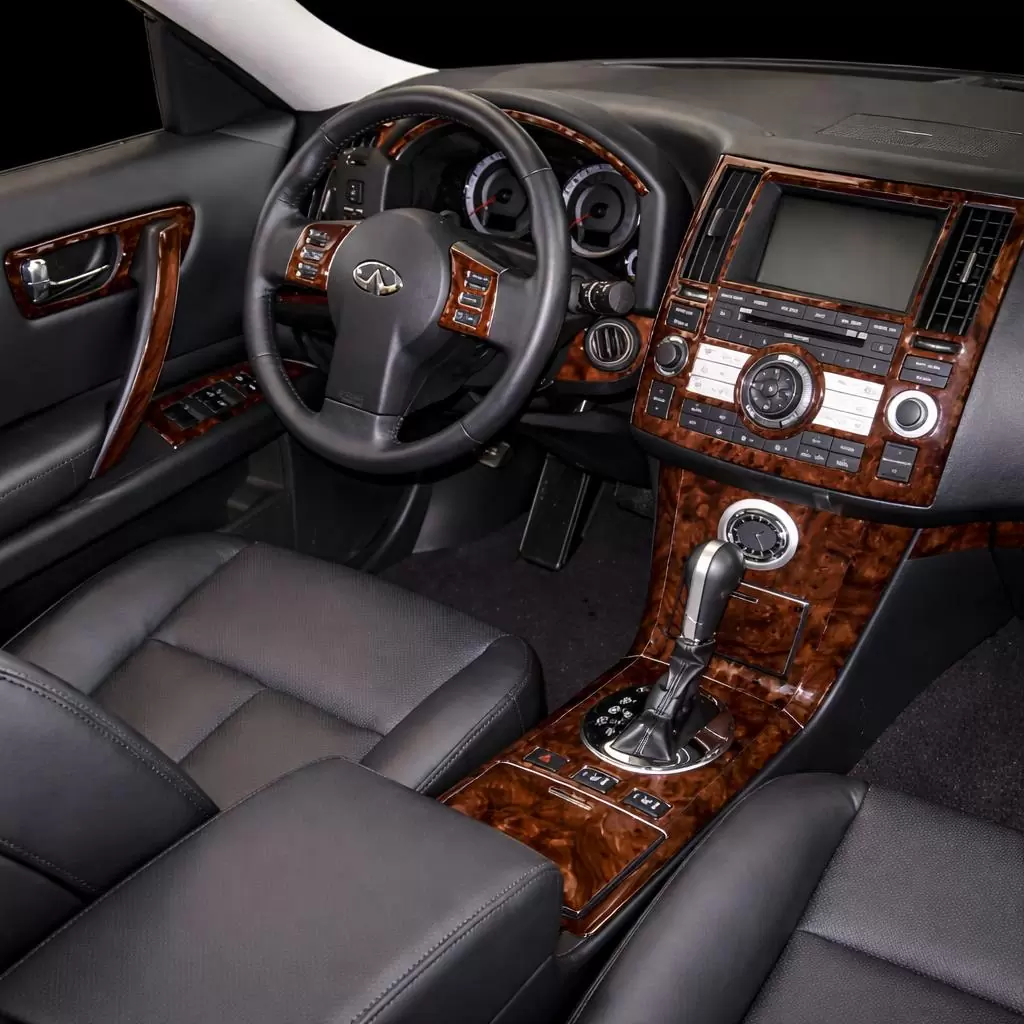 Infiniti FX 2006-2008 Without Fabric Wood Kit Interior BD Dash Trim Kit