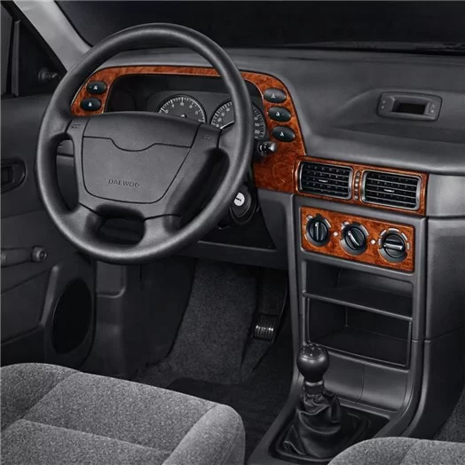 Daewoo Cielo-Nexia 02.95-05.97 Mascherine sagomate per rivestimento cruscotti 16-Decori