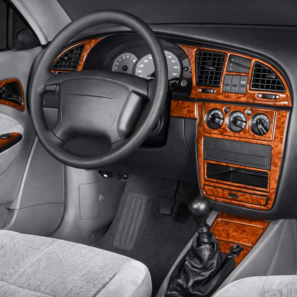 Daewoo Nubira 2000-2007 Full Set, with glowe-box Interior BD Dash Trim Kit