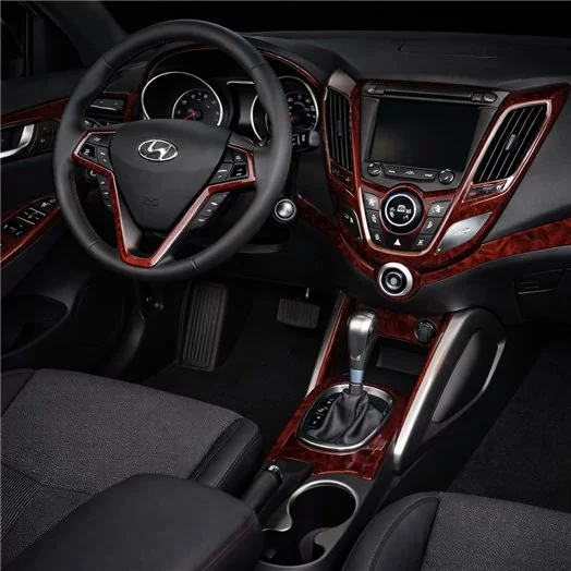 Hyundai Veloster 2012-UP Voll Satz BD innenausstattung armaturendekor cockpit dekor
