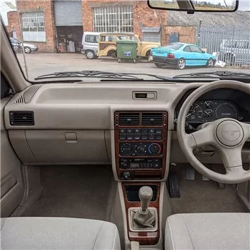 Hyundai Excel 01.91-08.94 3D Interior Dashboard Trim Kit Dash Trim Dekor 7-Parts Hyundai Excel 01.91-08.94 3D Interior Dashboard Trim Kit Dash Trim Dekor 7-Parts