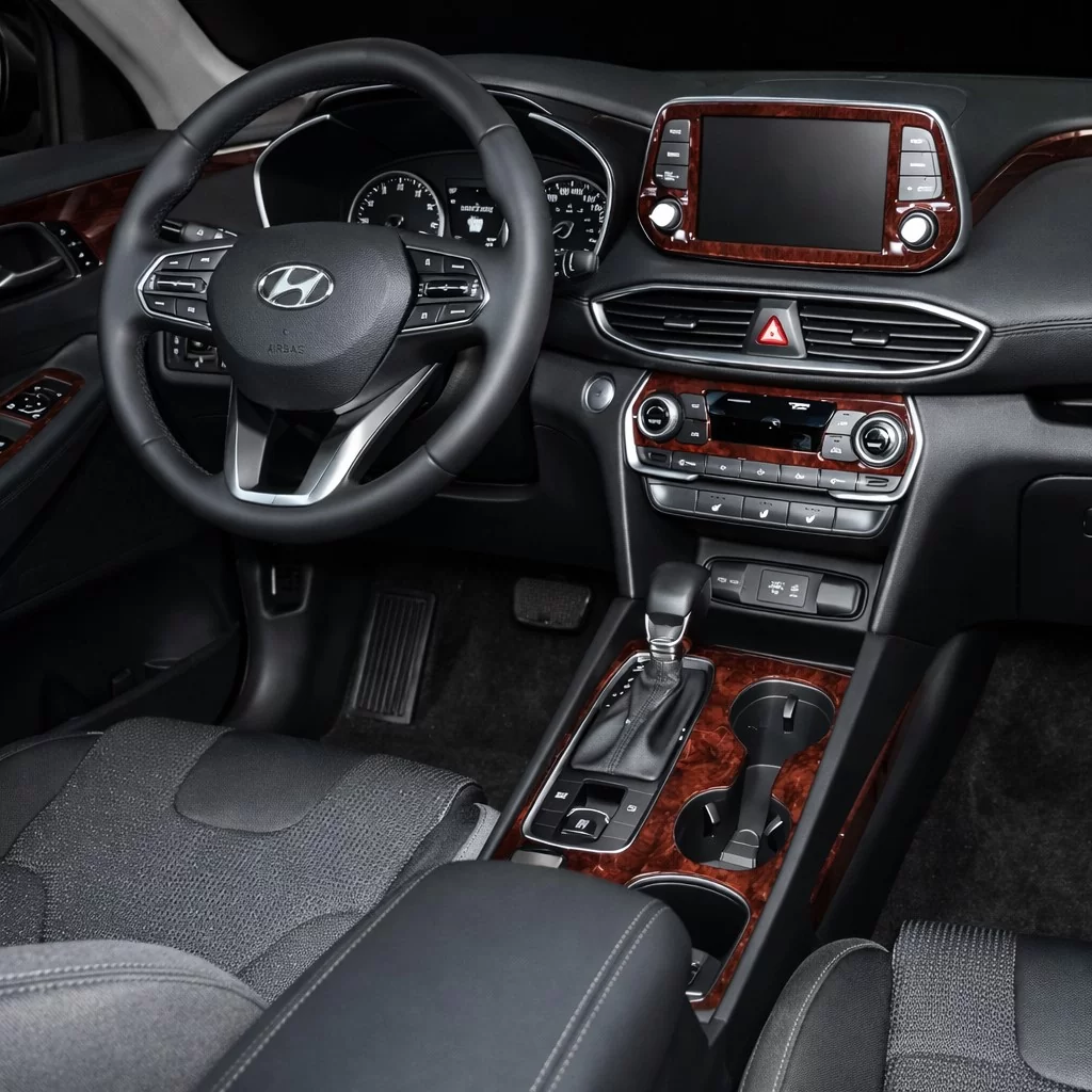 Hyundai Santa Fe 2019-2022 Habillage Décoration de Tableau de Bord 31 Pièce Hyundai Santa Fe 2019-2022 Habillage Décoration de Tableau de Bord 31 Pièce