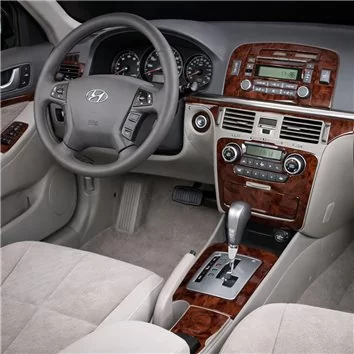 Hyundai Sonata 2006-2008 Habillage Décoration de Tableau de Bord 43 Pièce