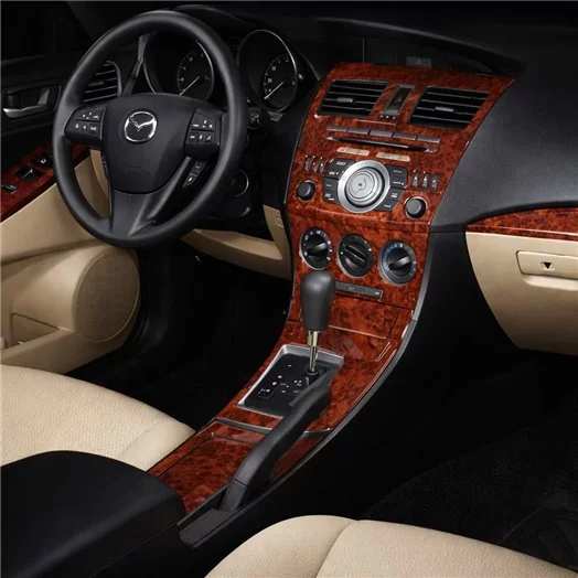 Mazda Mazda3 2004-2009 Manual Gear Box, Without NAVI BD Interieur Dashboard Bekleding Volhouder