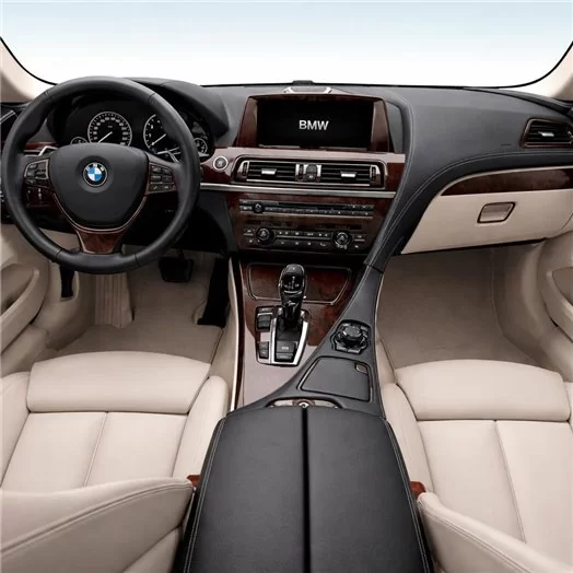 BMW 6-Series F12 F13 2011-2017 3D Inleg dashboard Interieurset aansluitend en pasgemaakt op he 46-Teile