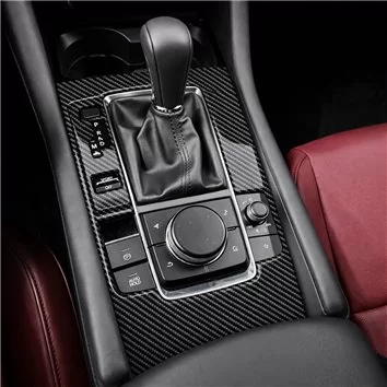 Mazda 3 2019-Heute Mittelkonsole Armaturendekor WHZ Cockpit Dekor 20 Teilige