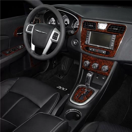 Chrysler 200 2011-UP Basic Set BD Interieur Dashboard Bekleding Volhouder