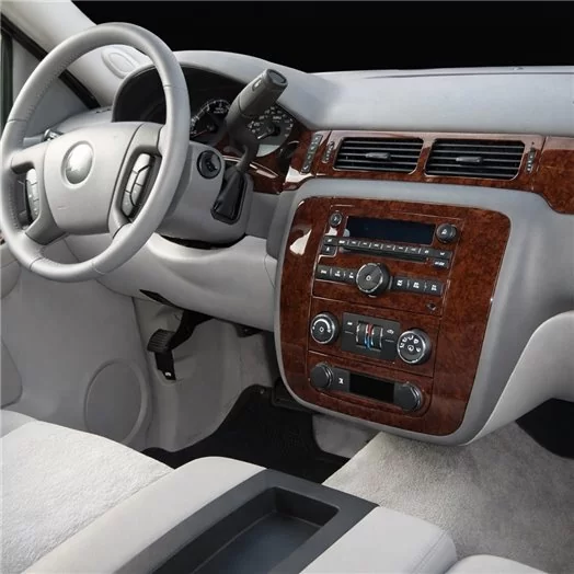 Chevrolet Tahoe 2007-2014 Inleg dashboard Interieurset aansluitend en pasgemaakt 32 Delen