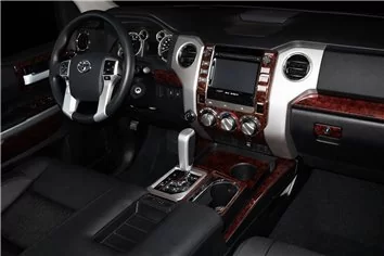 Toyota Tundra 2014-2021 Habillage Décoration de Tableau de Bord 7 Pièce