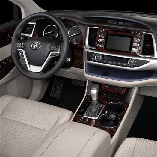 Toyota Highlander 2014-UP Voll Satz, fits LE Models BD innenausstattung armaturendekor cockpit dekor