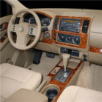 Nissan Frontier 2005-UP Basic Mascherine sagomate per rivestimento cruscotti 