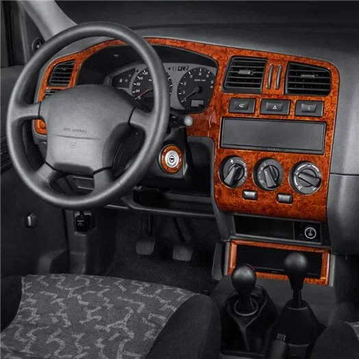 Nissan Primera 09.96-09.99 Habillage Décoration de Tableau de Bord 10-Pièce