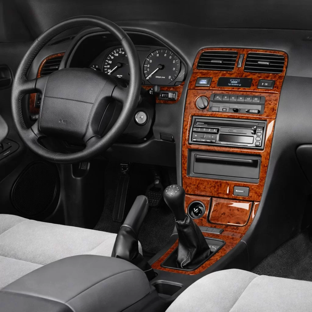 Nissan Maxima 02.95-01.00 Mascherine sagomate per rivestimento cruscotti 15-Decori