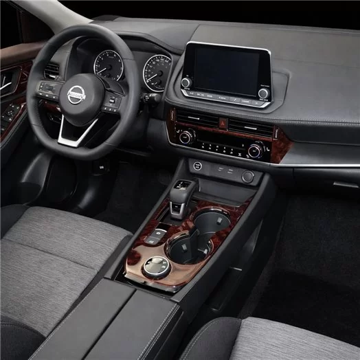 Nissan Qashqai J12 from 2021 Basic Habillage Décoration de Tableau de Bord 11 Pièce Nissan Qashqai J12 from 2021 Basic Habillage Décoration de Tableau de Bord 11 Pièce