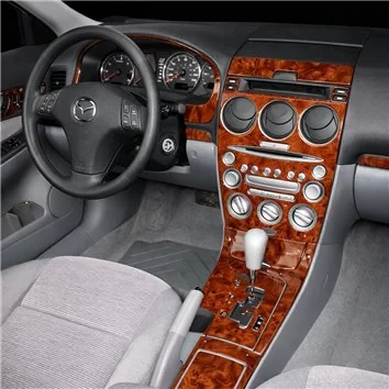 Mazda Mazda6 2004-2005 Basic Set, 4 Cylinders Mascherine sagomate per rivestimento cruscotti 