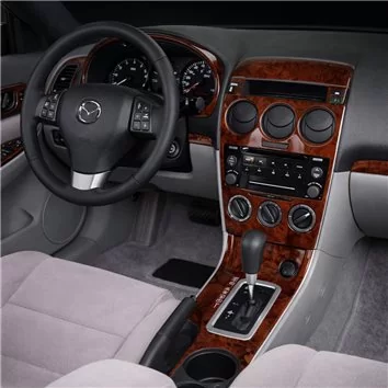 Mazda MAzda6 2006-2008 Without NAVI Mascherine sagomate per rivestimento cruscotti 