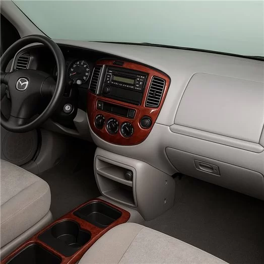 Mazda Tribute 2001-2004 Manual Gearbox , Without Armrest Console BD innenausstattung armaturendekor cockpit dekor