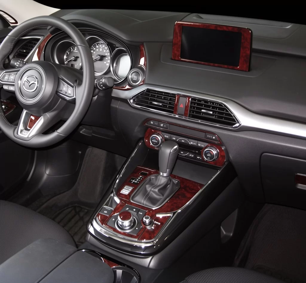 Mazda CX-9 TC 2016-2023 Basic Mittelkonsole Armaturendekor WHZ Cockpit Dekor 10 Teilige