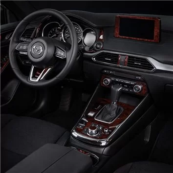 Mazda CX-9 TC 2016-2023 Basic Mittelkonsole Armaturendekor WHZ Cockpit Dekor 10 Teilige