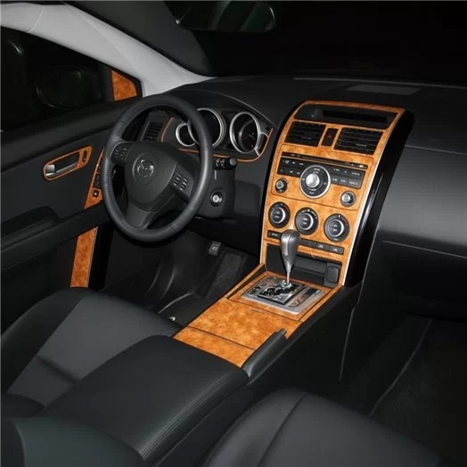 Mazda CX9 TB 2006-2016 Habillage Décoration de Tableau de Bord 23 Pièce