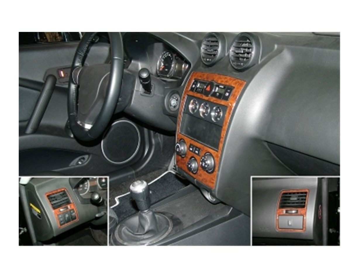 Hyundai Coupe 05-08 Kit la décoration du tableau de bord 5-Pièce - 1 - habillage decor de tableau de bord