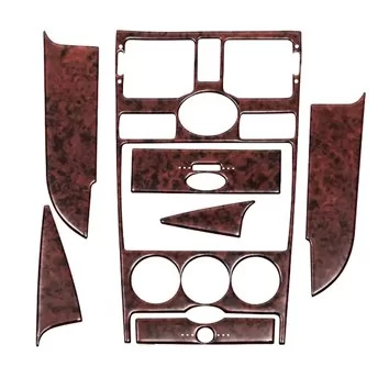 Lada Priora 03.2007 3D Interior Dashboard Trim Kit Dash Trim Dekor 7-Parts