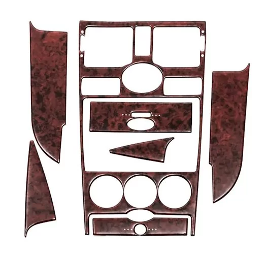 Lada Priora 03.2007 3D Interior Dashboard Trim Kit Dash Trim Dekor 7-Parts