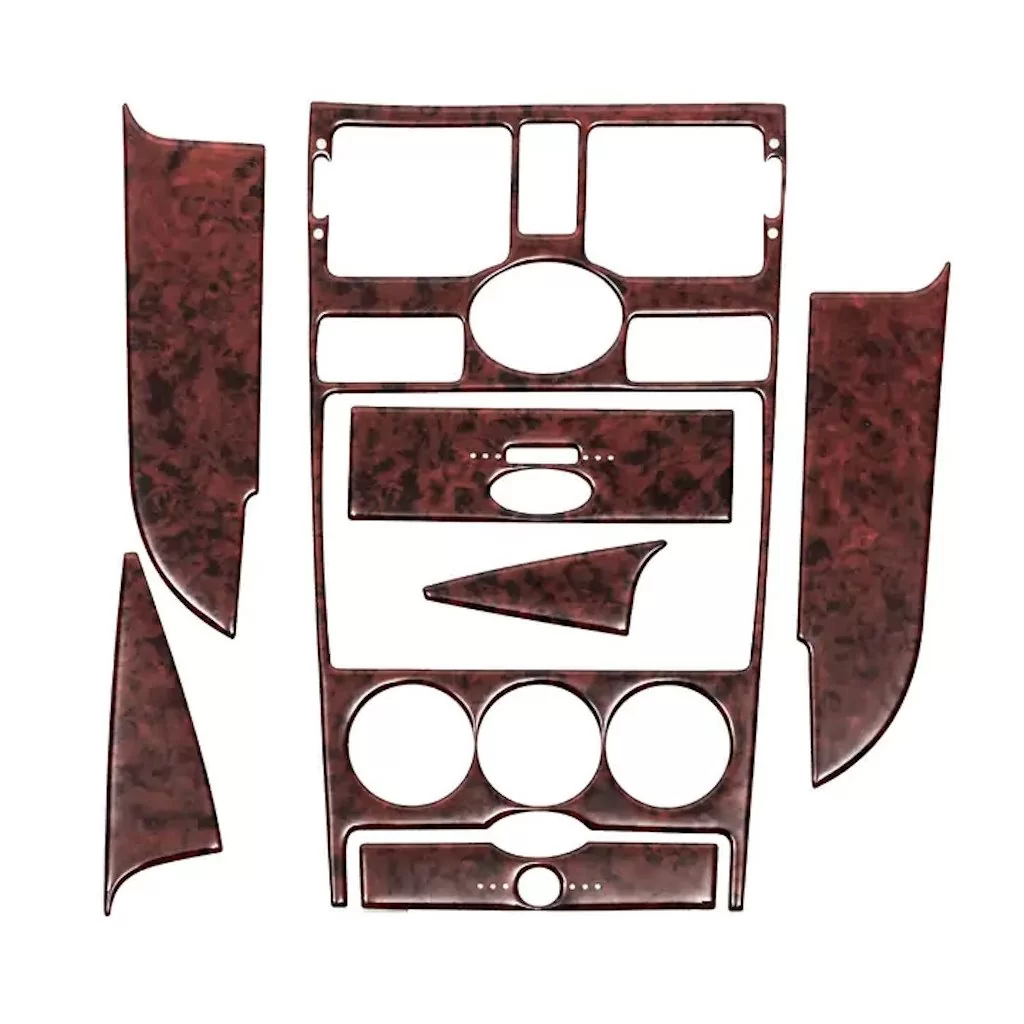 Lada Priora 03.2007 3D Interior Dashboard Trim Kit Dash Trim Dekor 7-Parts