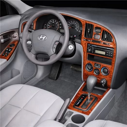 Hyundai Elantra 2004-2006 Full Set, Automatic Gear Interior BD Dash Trim Kit