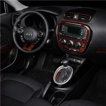 KIA Soul 2013 Mittelkonsole Armaturendekor WHZ Cockpit Dekor 40 Teilige