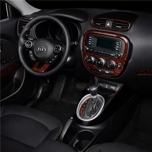 KIA Soul 2013 Inleg dashboard Interieurset aansluitend en pasgemaakt 40 Delen
