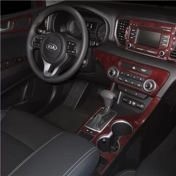 Kia Sportage 2017-2019 Digi-Clima Interior WHZ Dashboard trim kit 18 Parts