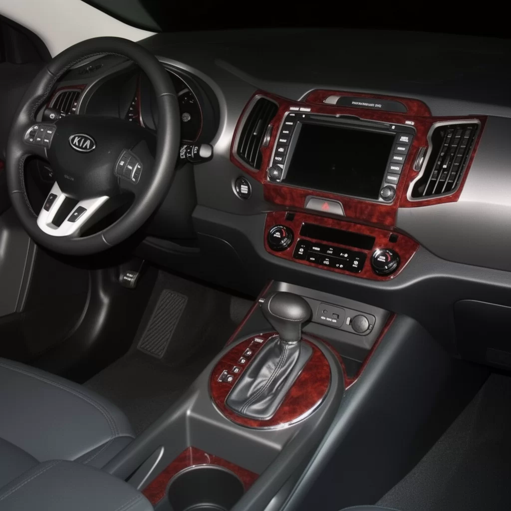 KIA Sportage 2011-UP Full Set, Without NAVI system BD Interieur Dashboard Bekleding Volhouder KIA Sportage 2011-UP Full Set, Without NAVI system BD Interieur Dashboard Bekleding Volhouder