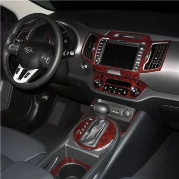 KIA Sportage 2011 Habillage Décoration de Tableau de Bord 21 Pièce