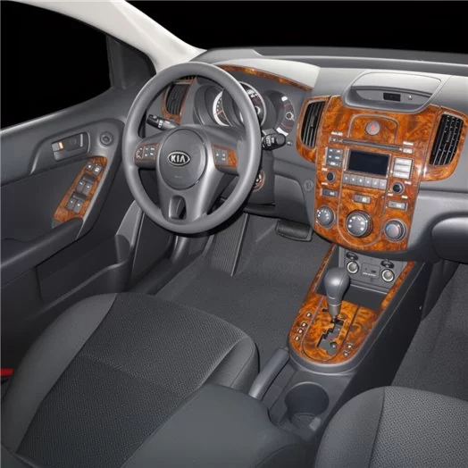 KIA Cerato 2011-UP Full Set, Climate-Control BD Interieur Dashboard Bekleding Volhouder